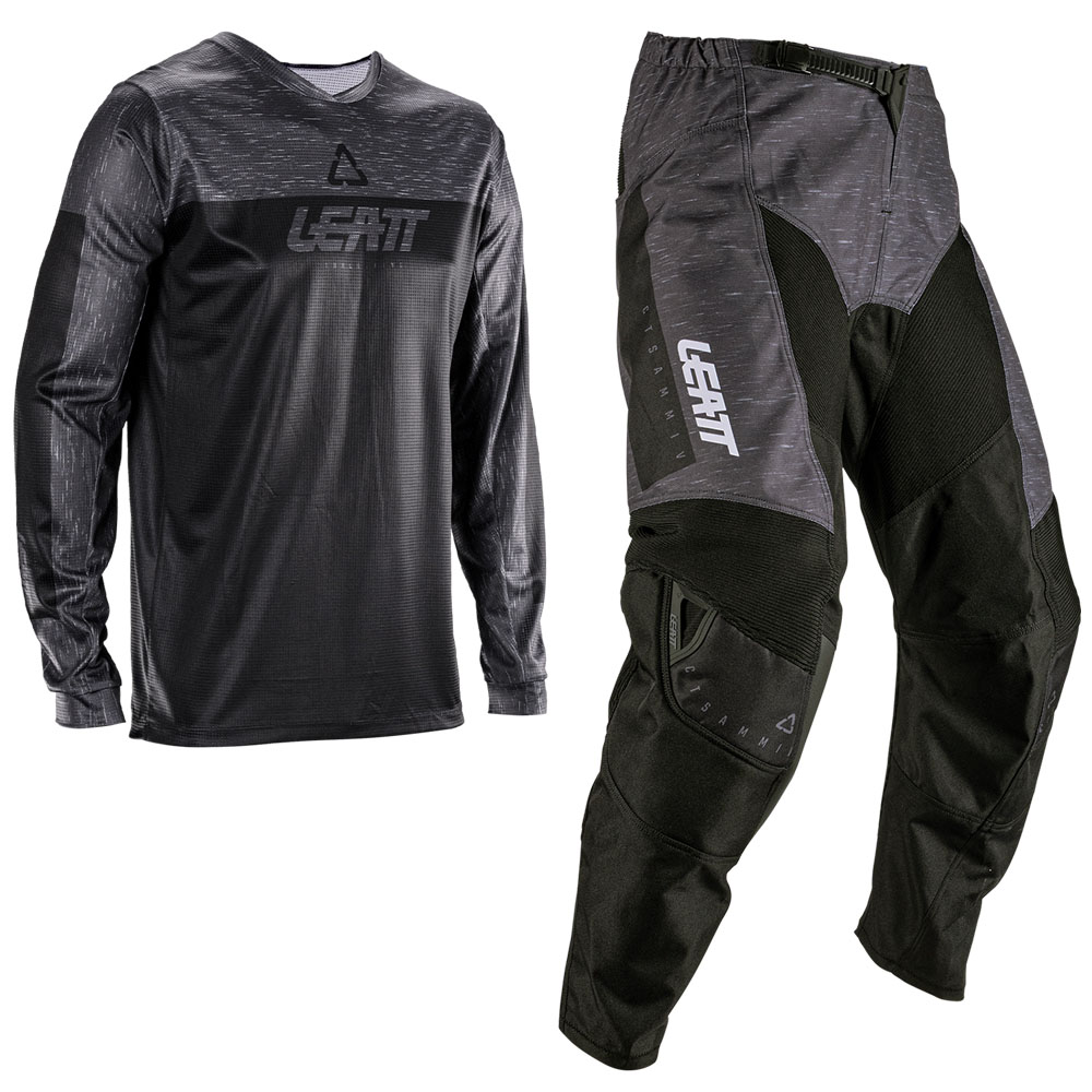 PANT AND SHIRT KIT YOUTH 3.5 STEALTH BLACK/GREY 22/SMALL 120/130CM